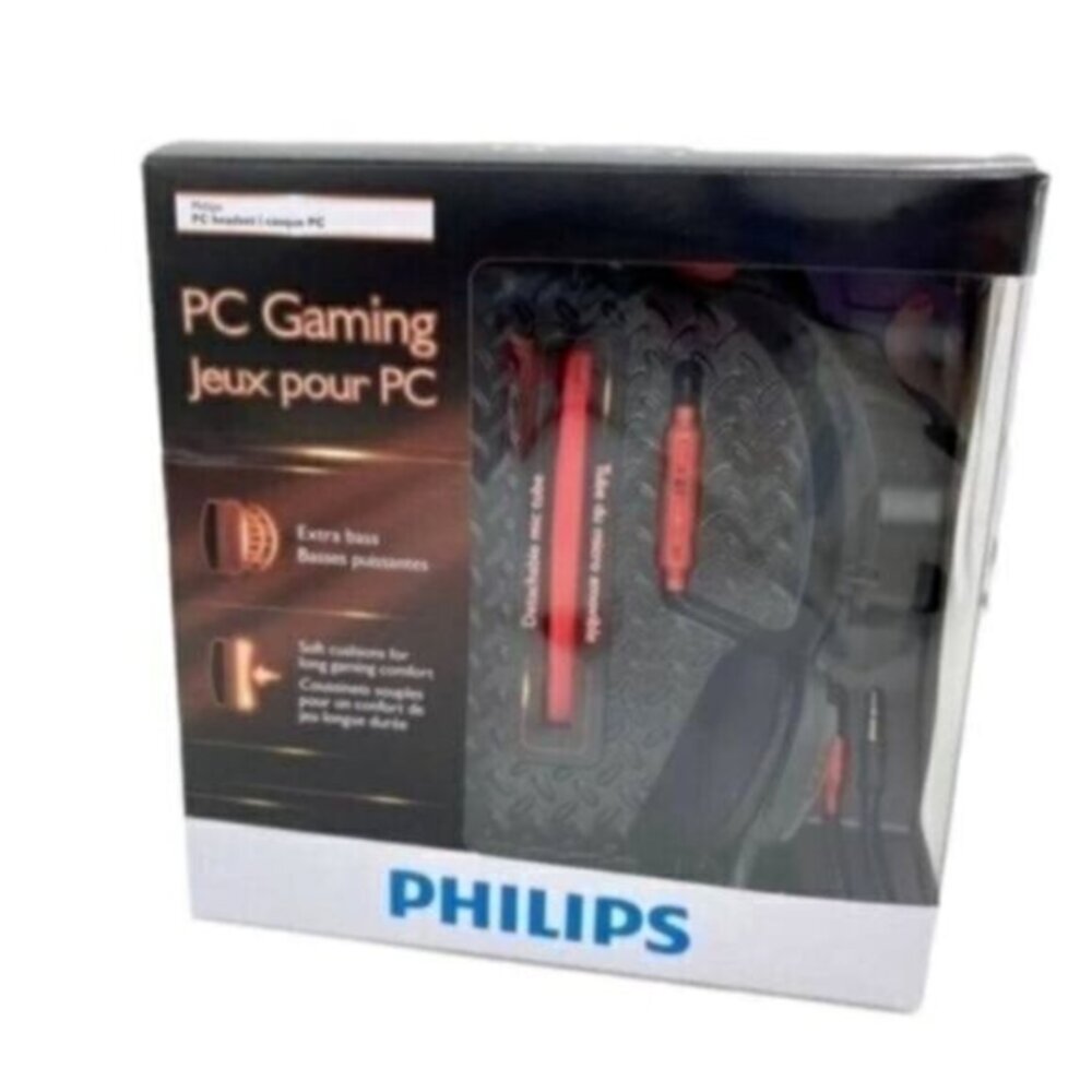 Philips PC Gaming Headset Headphones NEW